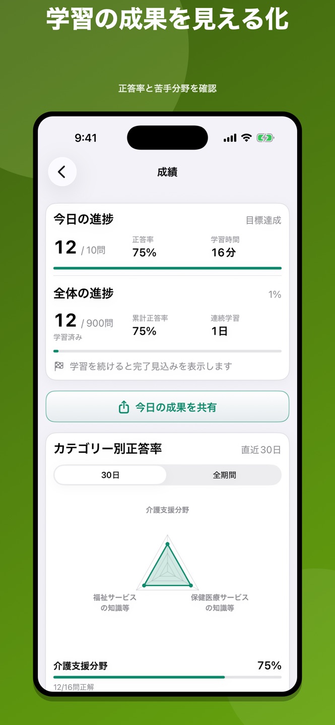 ケアマネ 過去問・介護支援専門員試験のスクリーンショット 6